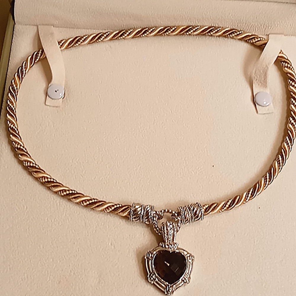 Judith Ripka rope necklace